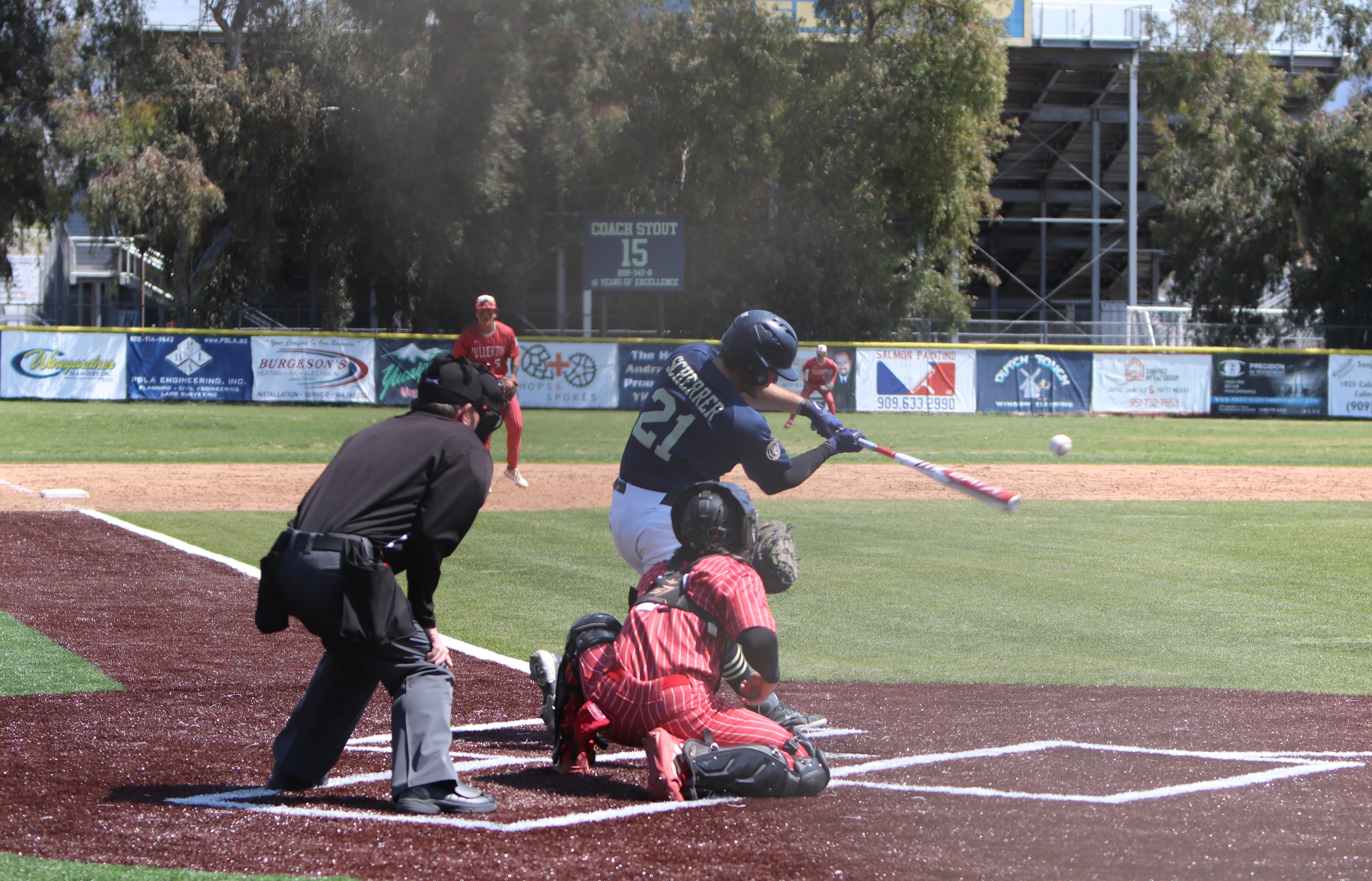 Yucaipa baseball feature on Luke Scherrer by John Murphy March 23032820233179
